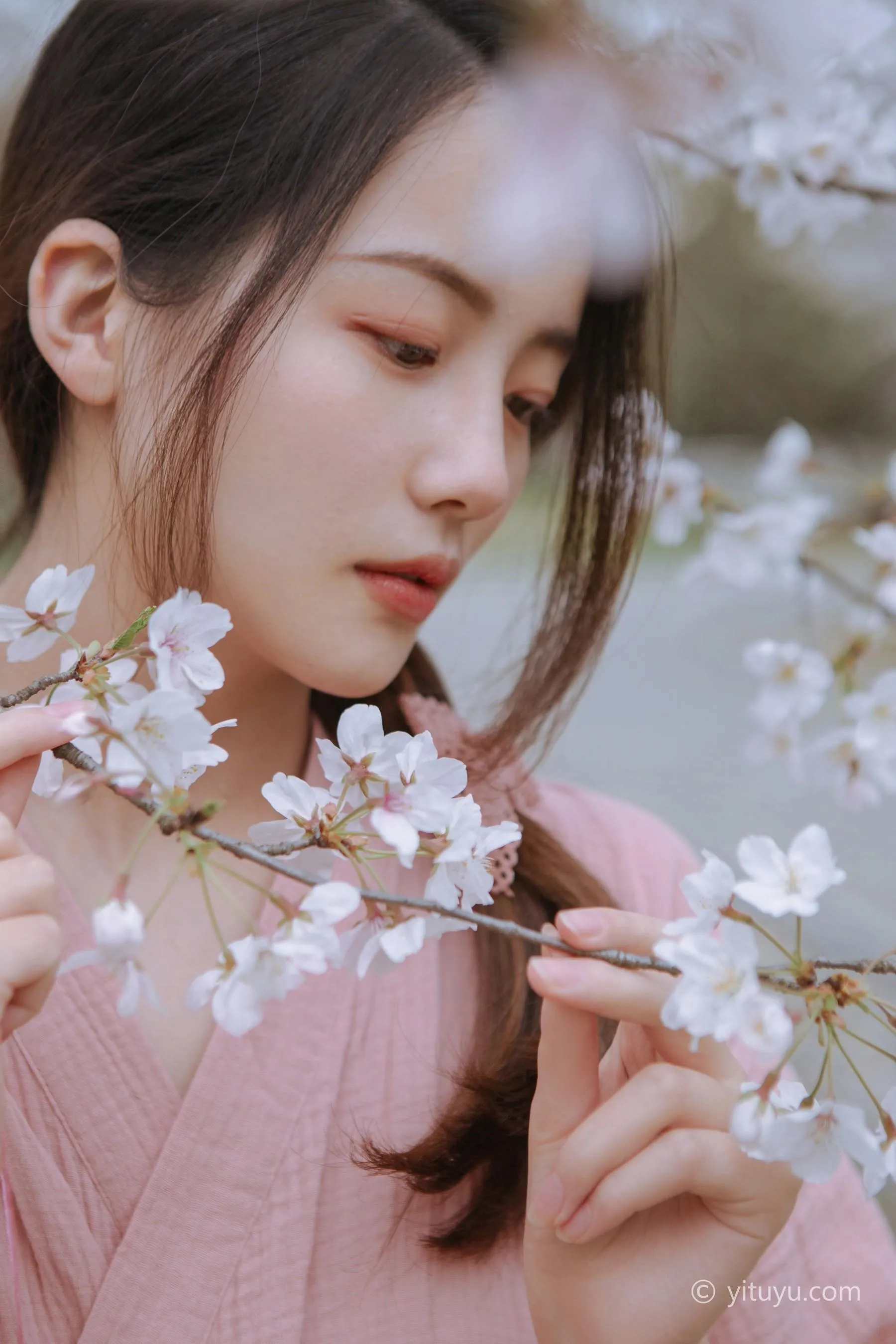 [YITUYU艺图语]2021.05.19 起风渐暖，樱花将灿 一只小四月 [24P]插图